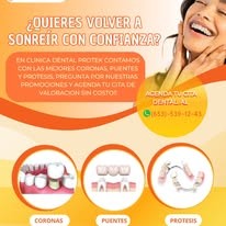 Coronas, puentes y prótesis Protek